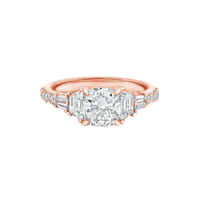Sierra Lab Grown Diamond Engagement Ring in 14K Rose Gold &#40;2 5/8 ct. tw.&#41; – Image 1 of 4