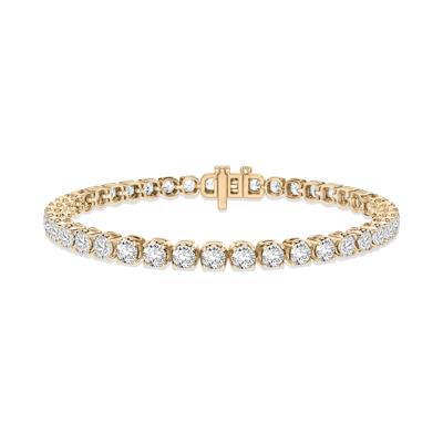 Lab Grown Diamond Tennis Bracelet in 14K Gold
