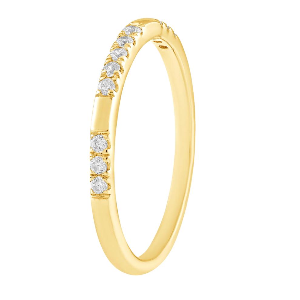 Diamond Princess-Cut Halo Engagement Set in 10K Yellow Gold (5/8 ct. tw.) – Image 5 of 5