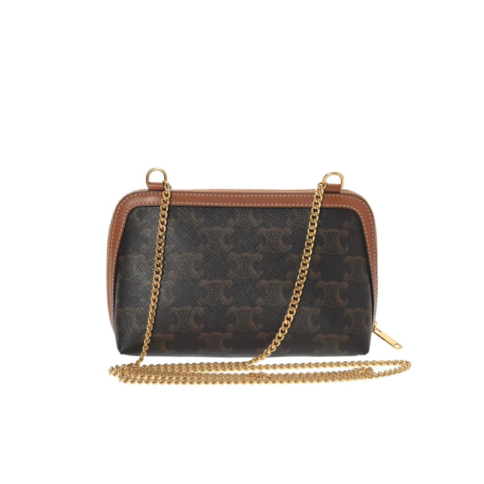 Pre-Owned Celine Clutch on Chain Shoulder Bag – Image 2 of 7