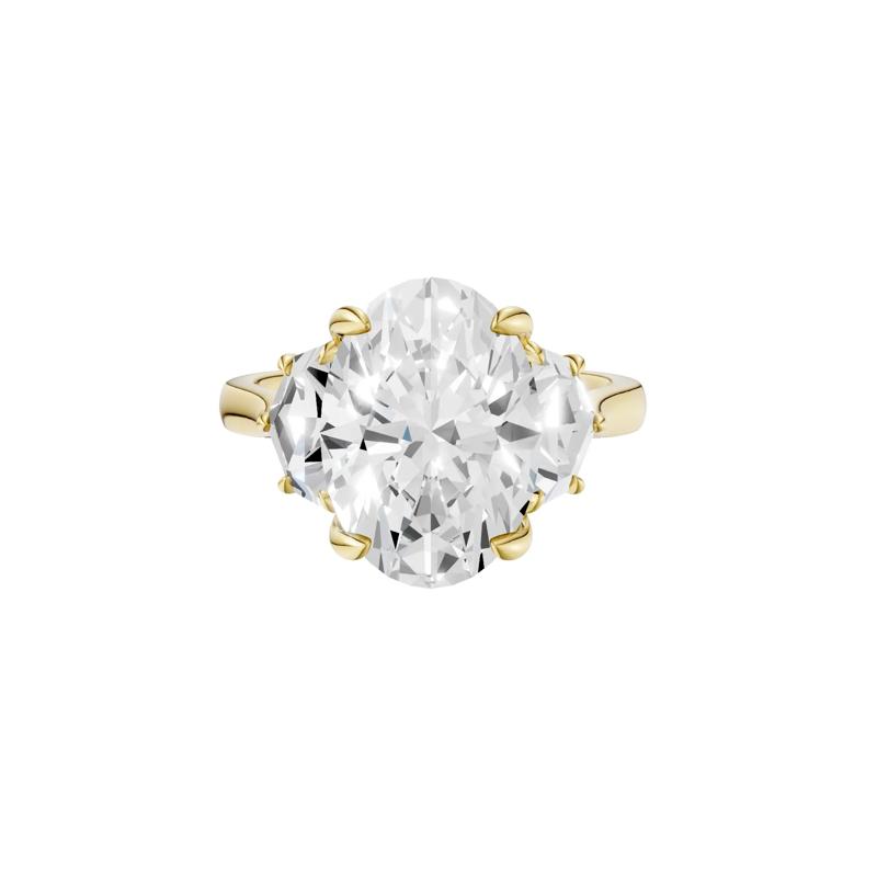 Penelope Lab Grown Diamond Engagement Ring in 14K Yellow Gold (5 7/8 ct. tw.) – Image 1 of 1