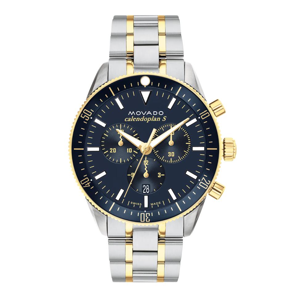 Men's Heritage Calendoplan S Watch in Two-Tone Stainless Steel – Image 1 of 3