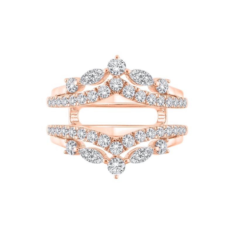 Lab Grown Diamond Insert in 14K Rose Gold &#40;1 1/4 ct. tw.&#41; – Image 1 of 4