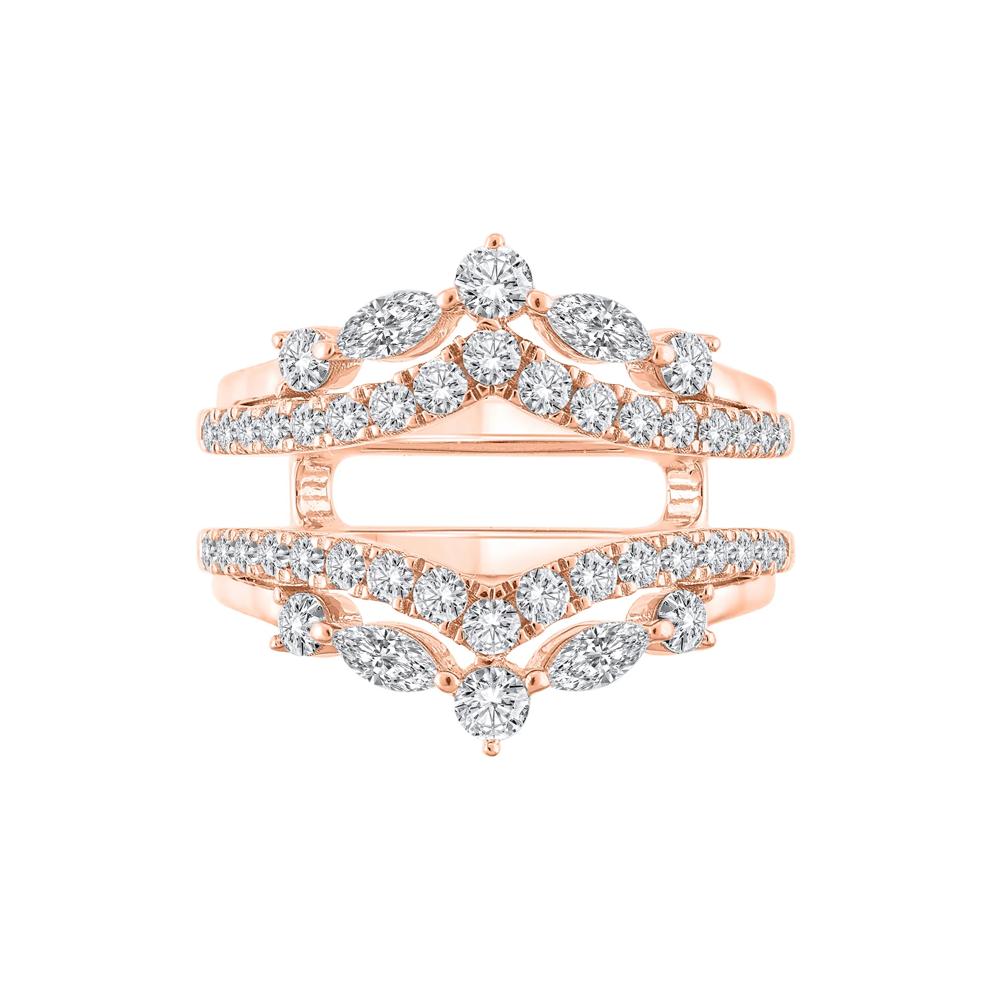 Lab Grown Diamond Insert in 14K Rose Gold (1 1/4 ct. tw.) – Image 1 of 4