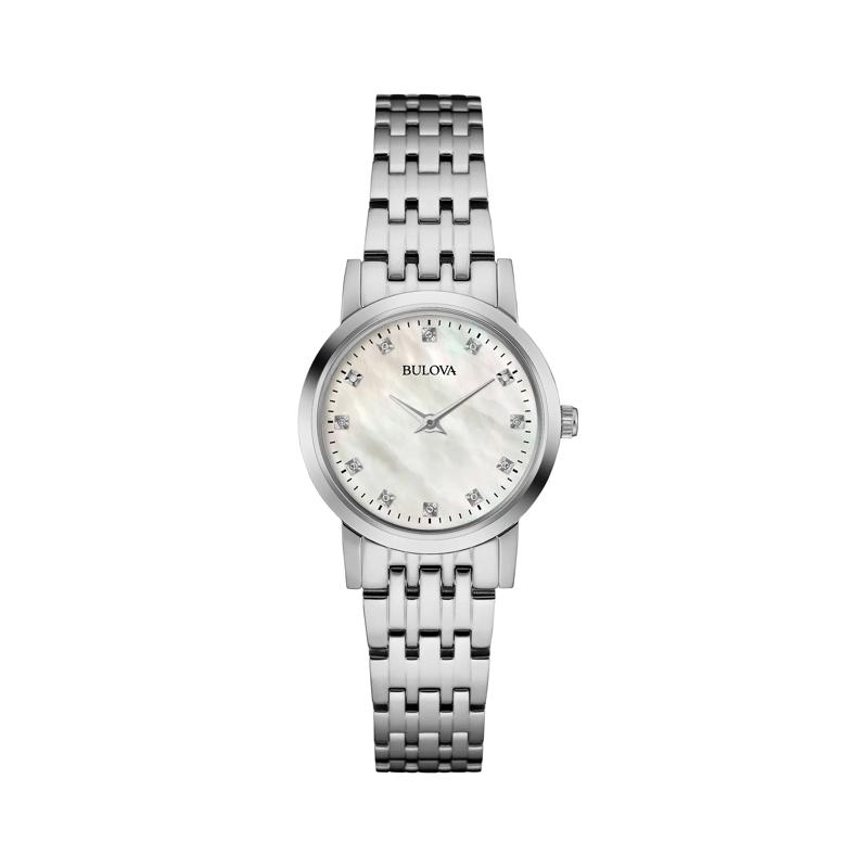Ladies&#39; Bulova Classic Dress Watch in Stainless Steel, 27MM – Image 1 of 3