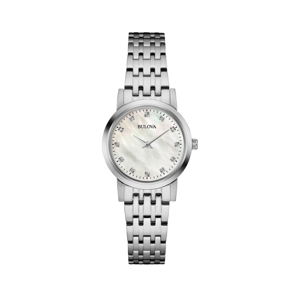 Ladies' Bulova Classic Dress Watch in Stainless Steel, 27MM – Image 1 of 3