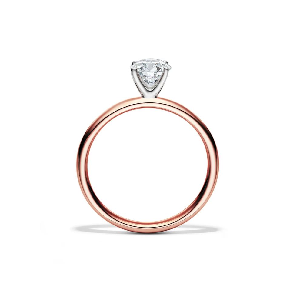 Diamond Round Brilliant Cut Solitaire Engagement Ring in 14K Rose Gold (3/4 ct.) – Image 2 of 5