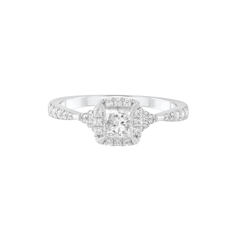 Diamond Engagement Ring in Platinum &#40;3/4 ct. tw.&#41; – Image 1 of 3