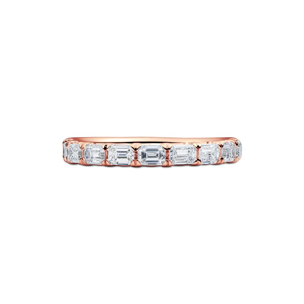 Lab Grown Diamond East-West Band in 14K Rose Gold (1 ct. tw.) – Image 1 of 4