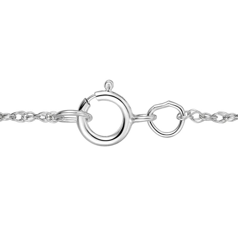 Cushion-Cut Citrine &amp; Lab Created White Sapphire Earring, Pendant &amp; Ring Set in Sterling Silver – Image 7 of 9