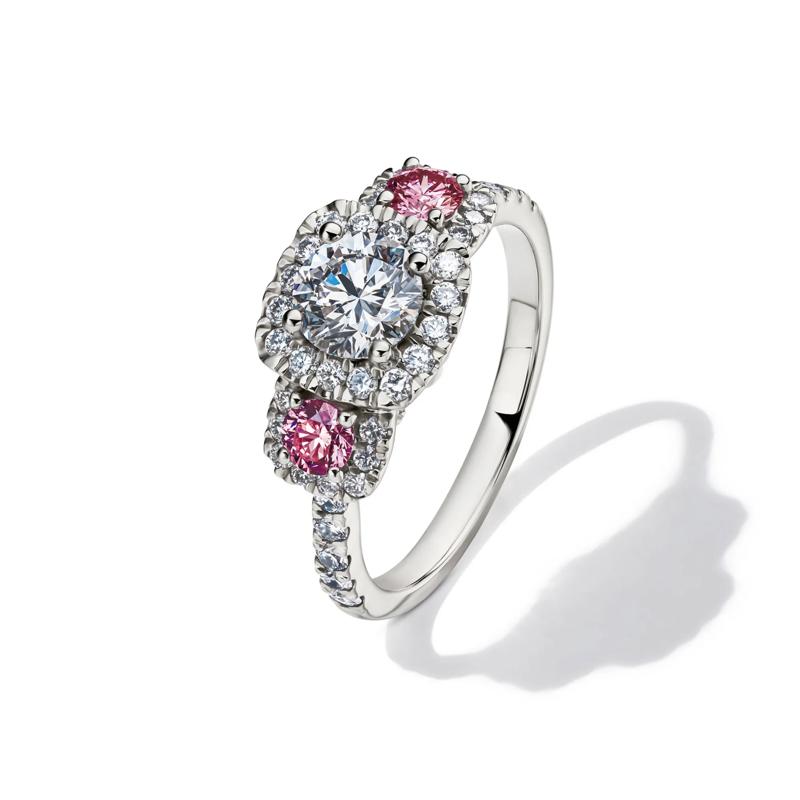 Limited Edition Papillon Lab Grown Diamond Engagement Ring in Platinum &#40;1 3/4 ct. tw.&#41; – Image 4 of 6