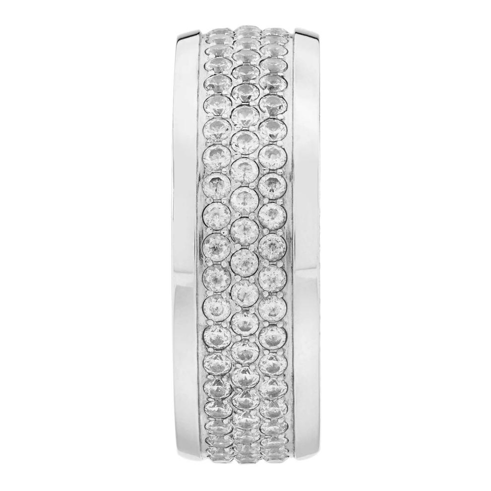 Men's Lab Grown Diamond Eternity Band in 10K White Gold (2 ct. tw.) – Image 3 of 3