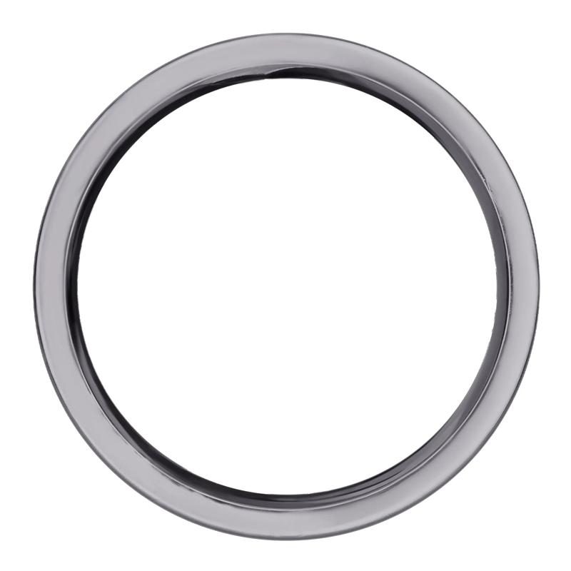 Men&rsquo;s Black Cerakote Tree Band in Tantalum, 8MM – Image 2 of 3