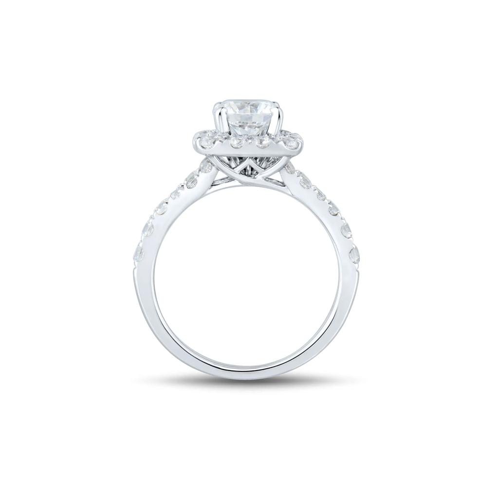 Lab Grown Diamond Semi-Mount Ring in 14K White Gold (1 ct. tw.) – Image 6 of 6
