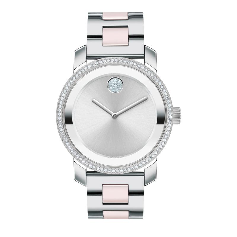 Ladies&rsquo; Ceramic Watch in Stainless Steel and Ceramic – Image 1 of 3