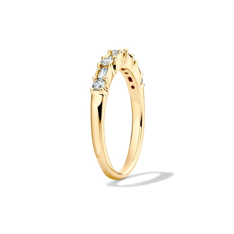 3/8 ct. tw. Diamond Anniversary Band in 14K Yellow Gold  – Image 3 of 4