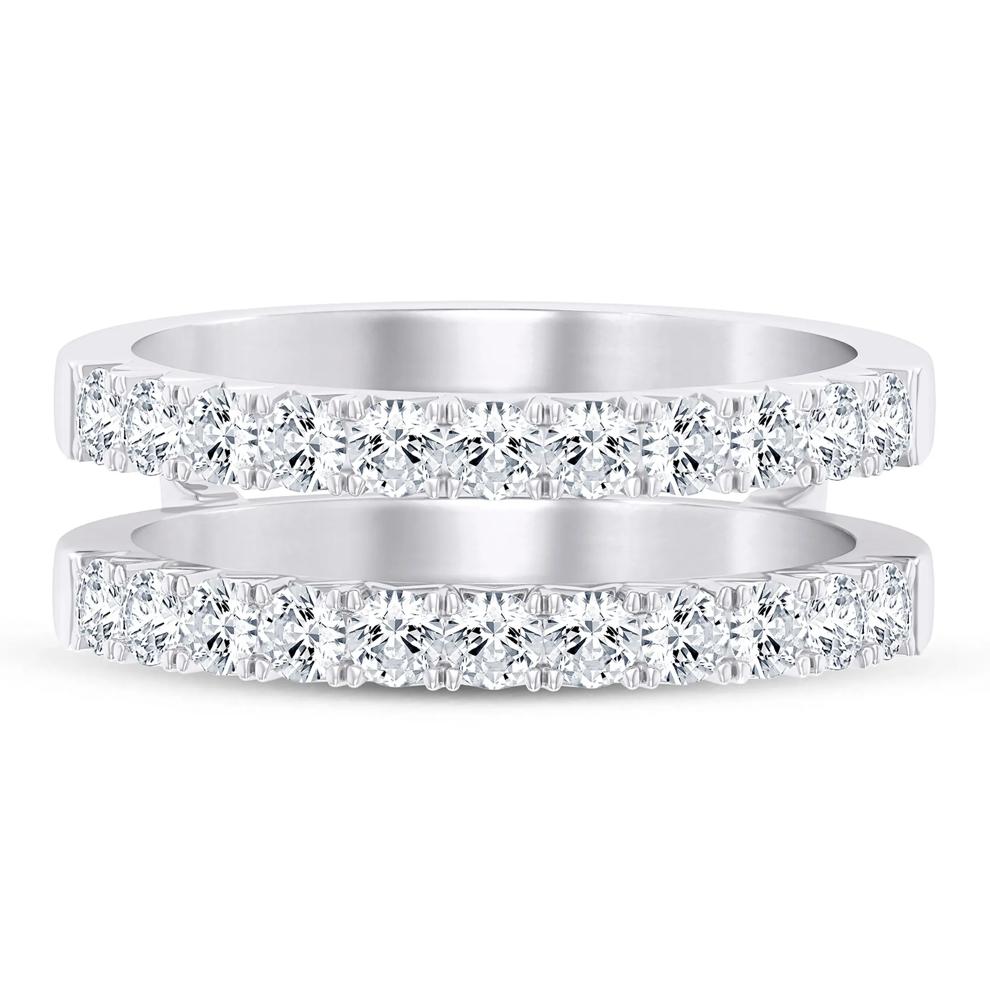 Lab Grown Diamond French Pav&eacute; Ring Enhancer in Platinum (1 ct. tw.) – Image 1 of 3