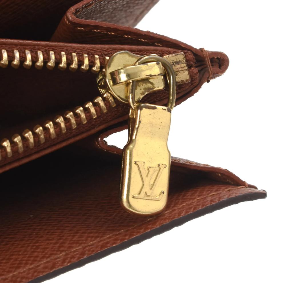 Pre-Owned Louis Vuitton Porte Monnaie Credit Wallet – Image 8 of 10