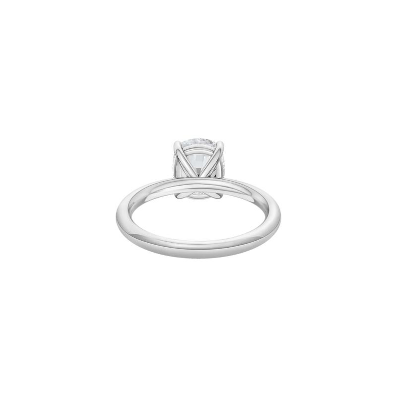 Lab Grown Diamond Elongated Cushion-Cut Engagement Ring in 14K White Gold &#40;2 ct. tw.&#41; – Image 4 of 4