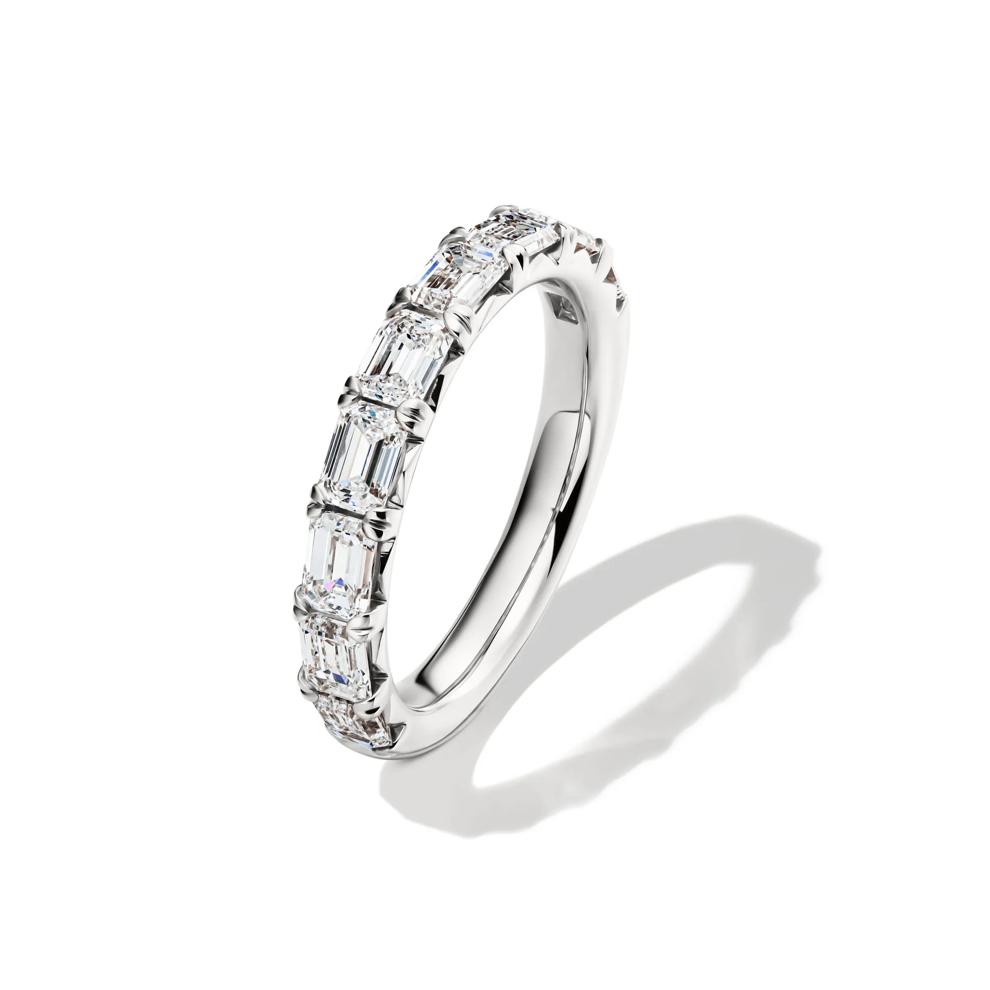 Lab Grown Diamond East-West Pave Band in 14K White Gold (2 ct. tw.) – Image 4 of 4