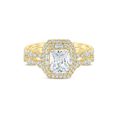 Adriana Lab Grow Diamond Engagement Ring in 14K Gold (2 1/4 ct, tw,)