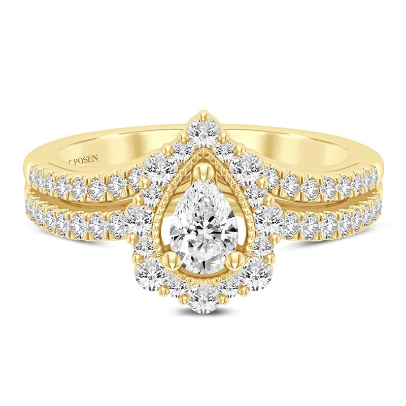Diamond Engagement Ring in 14K Gold (1 1/7 ct. tw.) – Image 1 of 1