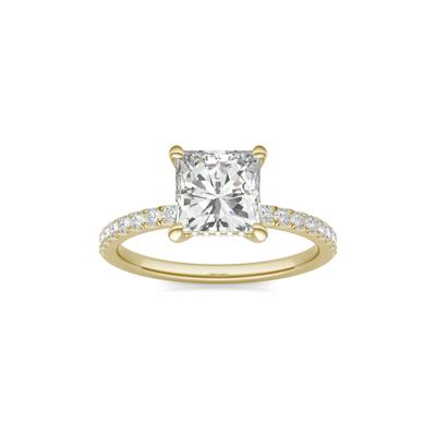 Princess-Cut Moissanite Ring in 14K Gold (1 3/4 ct. dew)