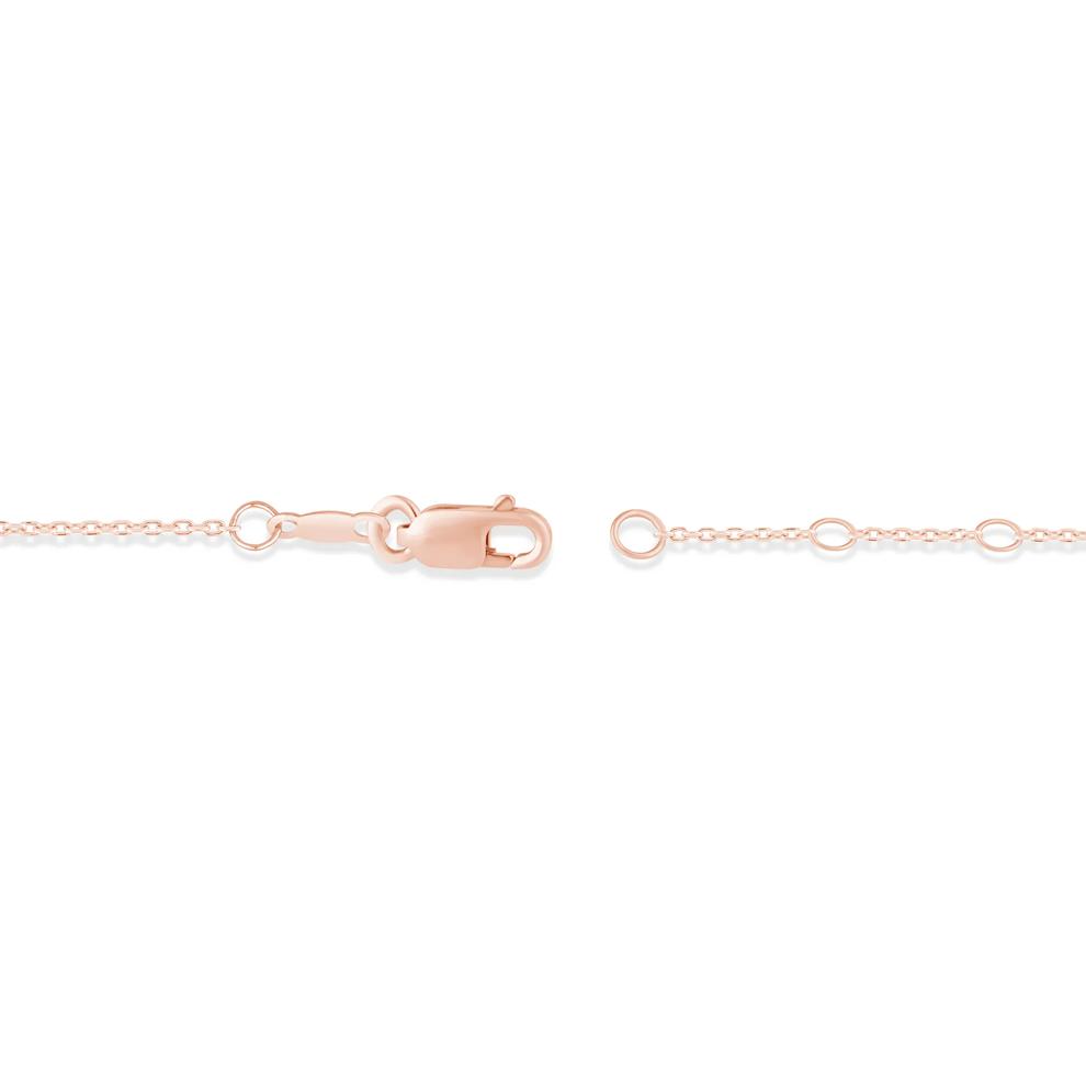 Lab Grown Diamond Cable Chain Bracelet in 10K Rose Gold (1 ct. tw.) – Image 2 of 2