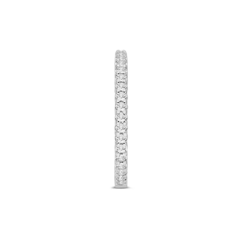 Lab Grown Diamond Eternity Band in 14K White Gold (1/2 ct. tw.)  – Image 3 of 3