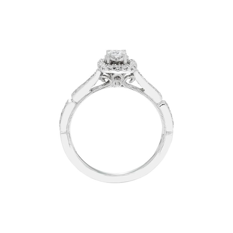 1/3 ct. tw. Diamond Ring in 10K White Gold – Image 2 of 3