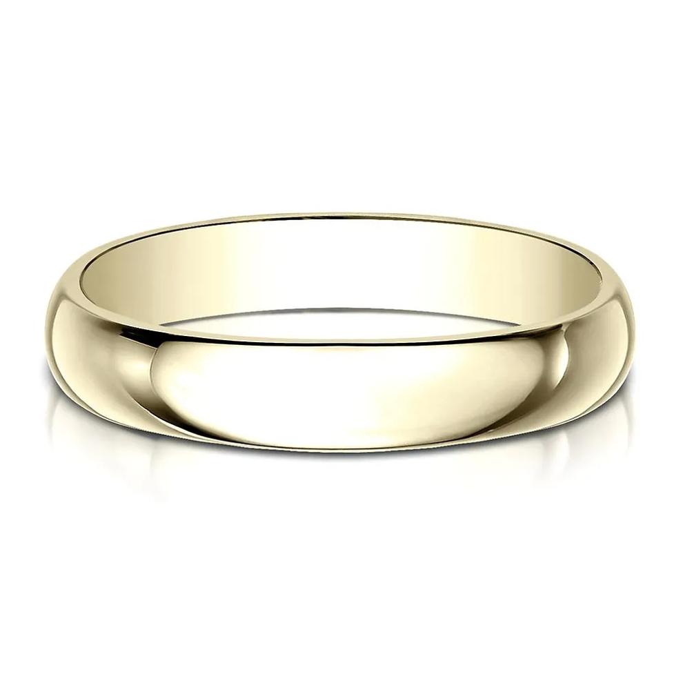 Wedding Band in 10K Yellow Gold, 4MM – Image 1 of 3