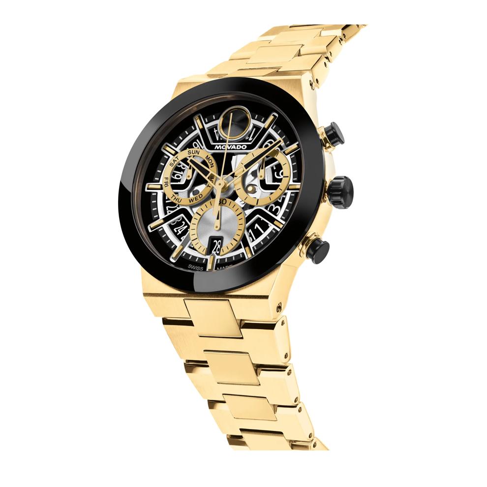 Men's Fusion Watch in Gold  Ionic-Plated Stainless Steel, 45mm – Image 2 of 3