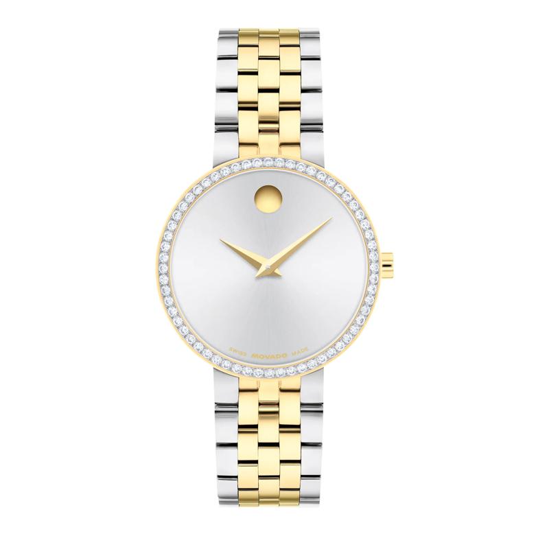 Ladies&rsquo; Museum Classic Lab Grown Diamond Watch in Two-Toned Stainless Steel. – Image 1 of 3