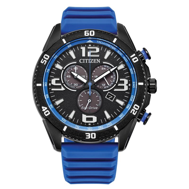 Men&#39;s Brycen Watch in Stainless Steel and Silicone, 45MM – Image 1 of 3