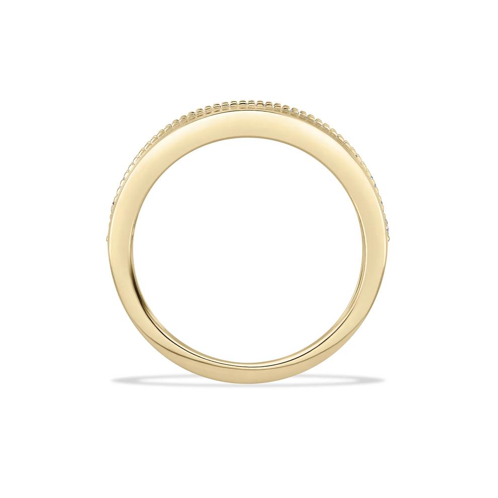 Men's Diamond Milgrain Thin Band in 10K Yellow Gold (1/2 ct. tw.) – Image 2 of 4