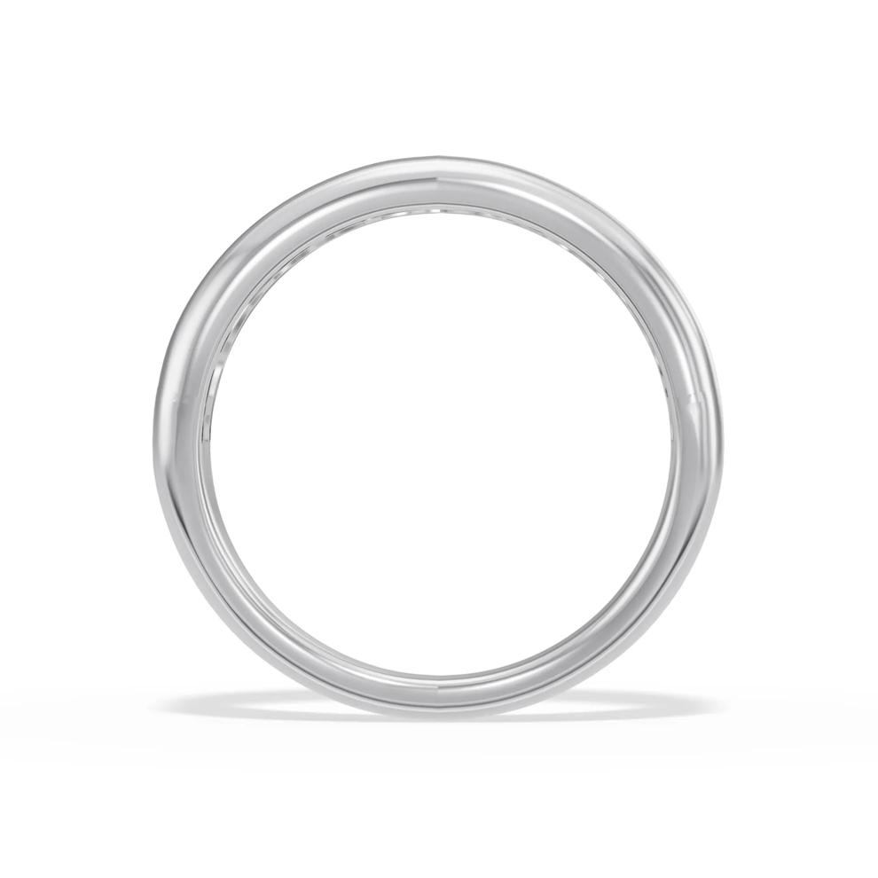 Lab Grown Diamond Double Row Band in 10K White Gold (1/2 ct. tw.) – Image 2 of 4