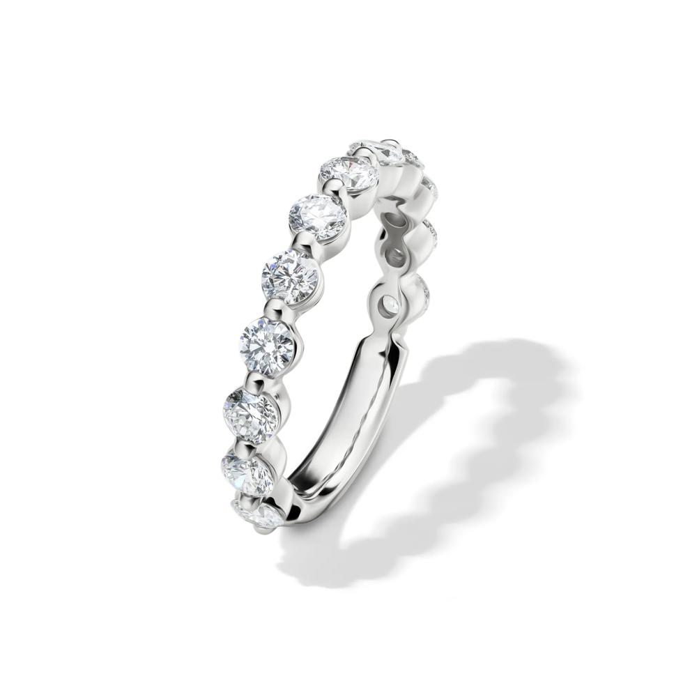 Lab Grown Diamond Shared-Prong Band – Image 4 of 4