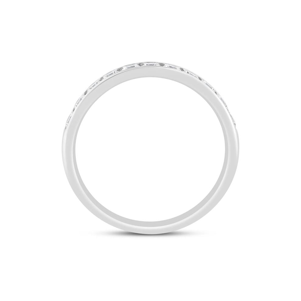 Lab Grown Diamond Channel-Set Band in 14K White Gold (1/2 ct. tw.) – Image 2 of 3