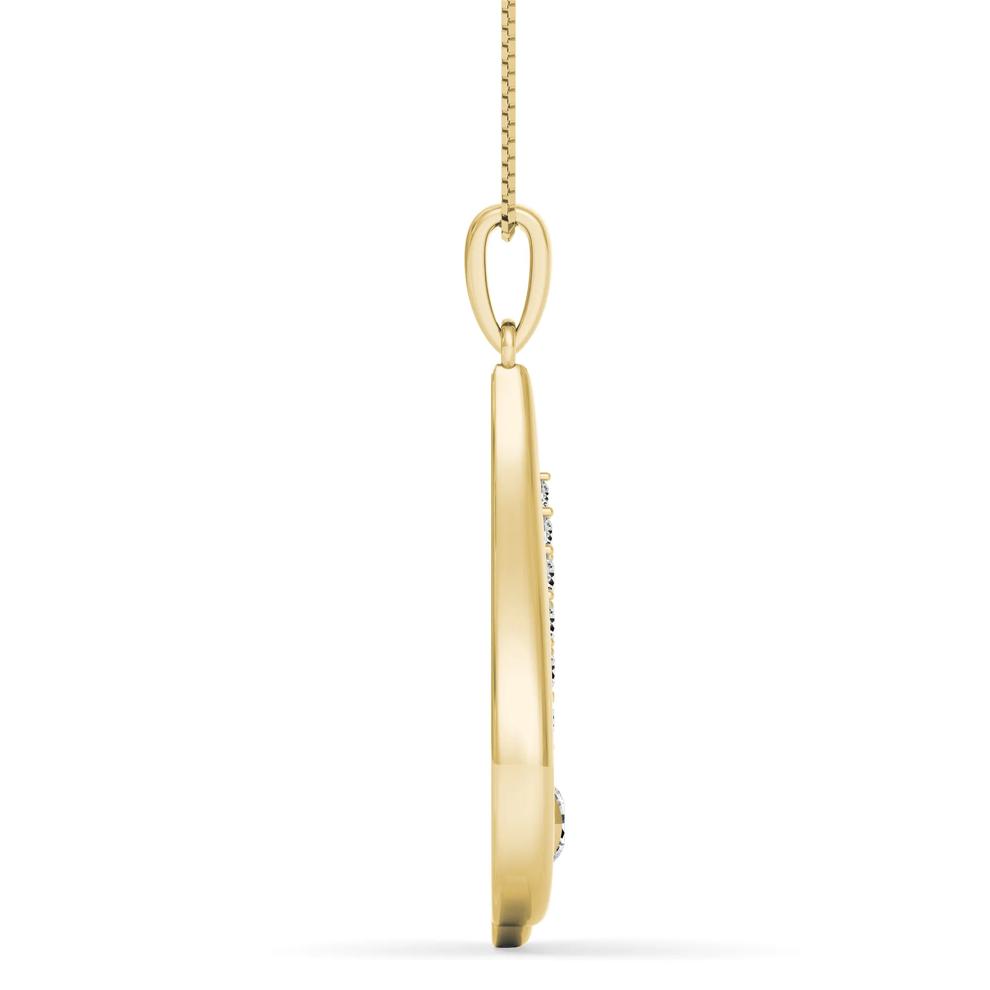 Diamond Pendant in 14K Yellow Gold (1/3 ct. tw.) – Image 2 of 3