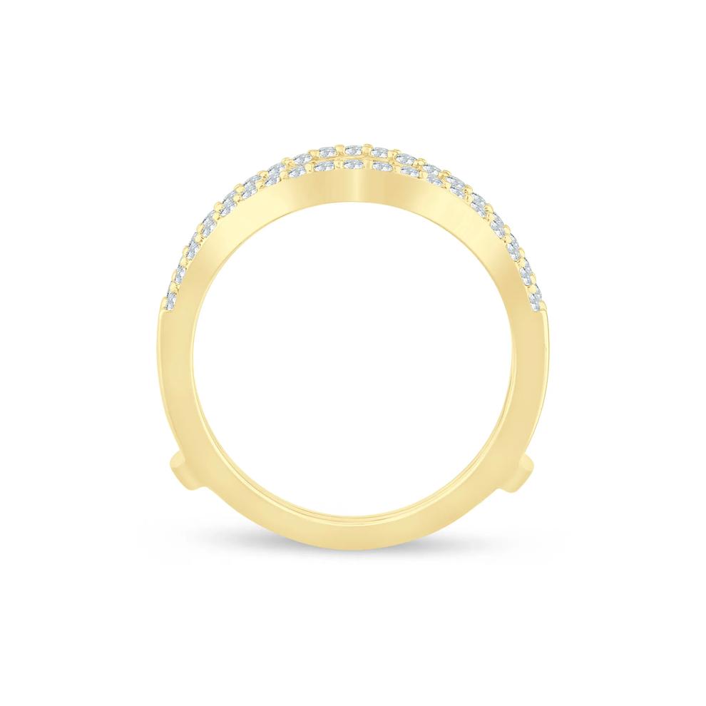 Diamond Contour Insert in 14K Yellow Gold (1/3 ct. tw.) – Image 2 of 3