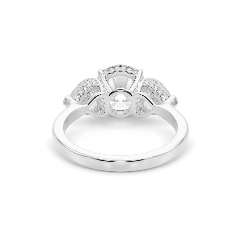 Lab Grown Diamond Engagement Ring in Platinum &#40;5 ct. tw.&#41; – Image 4 of 5
