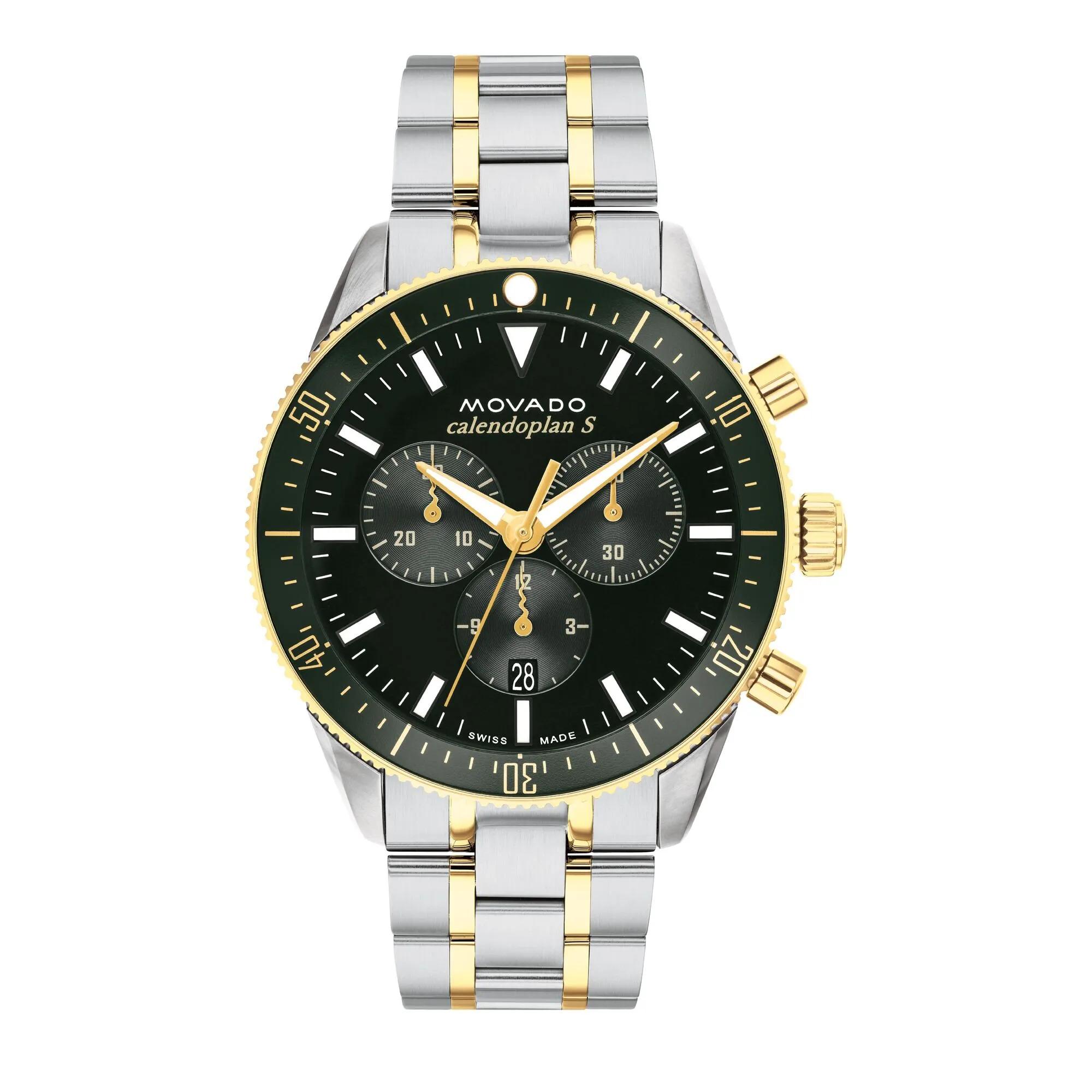 Movado® Men's Heritage Watch in Two-Tone Stainless Steel, 42MM