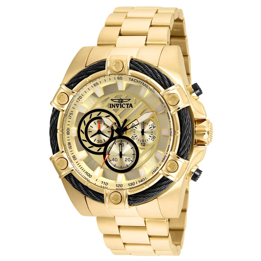 Gent's Bolt Watch in Gold-Tone Stainless Steel – Image 1 of 2