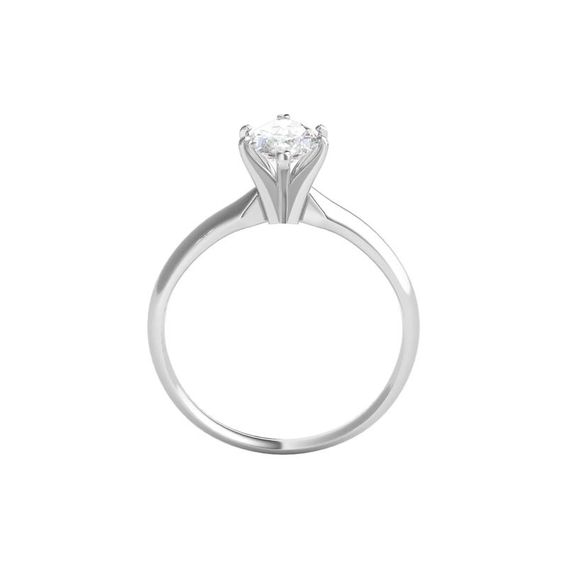 3/4 ct. tw. Diamond Solitaire Engagement Ring in 14K White Gold – Image 2 of 3