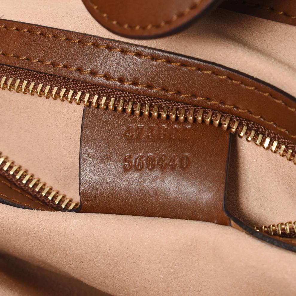 Pre-Owned Gucci Linea A Foldover Small Top Handle Tote – Image 6 of 7