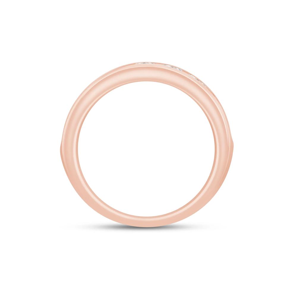 Lab Grown Diamond Channel-Set Band in 14K Rose Gold (1 1/2 ct. tw.) – Image 2 of 3