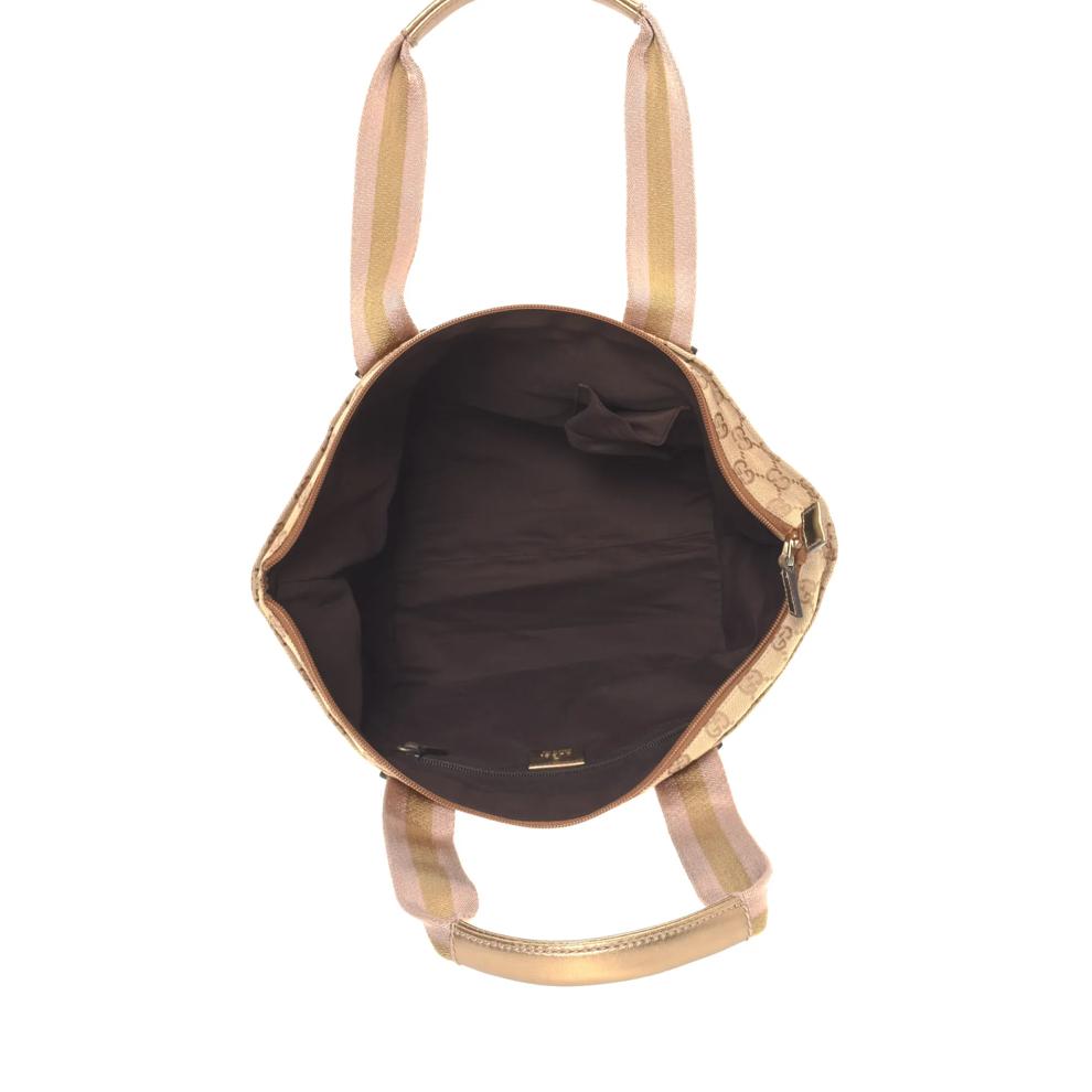 Pre-Owned Gucci Web Strap Bucket Bag – Image 3 of 7