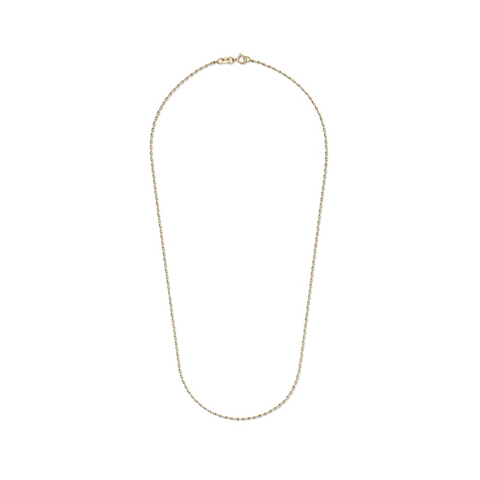 Diamond-Cut Twist Chain in 14K Yellow Gold, 1MM, 18&rdquo; – Image 2 of 5