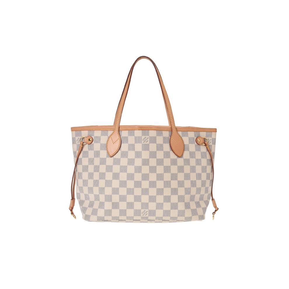 Pre-Owned Louis Vuitton Neverfull PM Damier Azur Tote – Image 1 of 8
