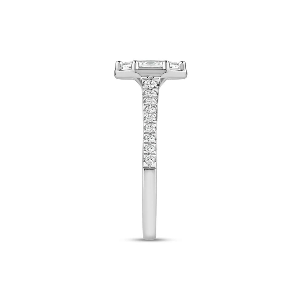 Marquise-Cut Diamond Engagement Ring in 14K White Gold (3/4 ct. tw.) – Image 3 of 4
